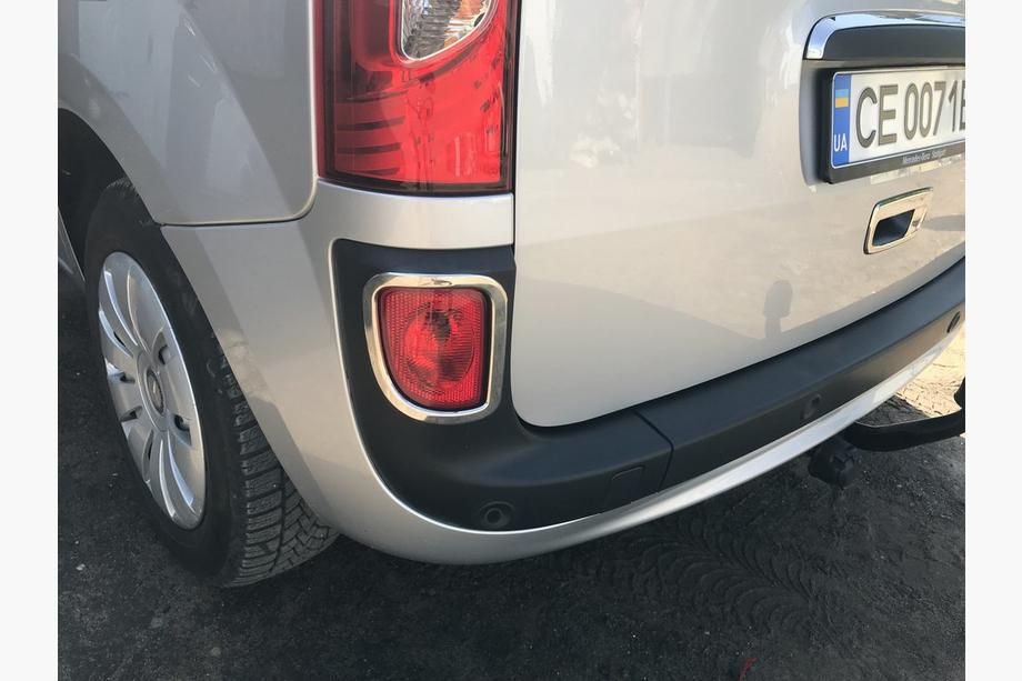Renault Kangoo 2008–2020 Rear reflector trim (2 pcs, stainless steel) Photo 5