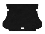 Hyundai Santa Fe 1 2000-2006 Trunk Mat Textile Classic (Black) photo 1