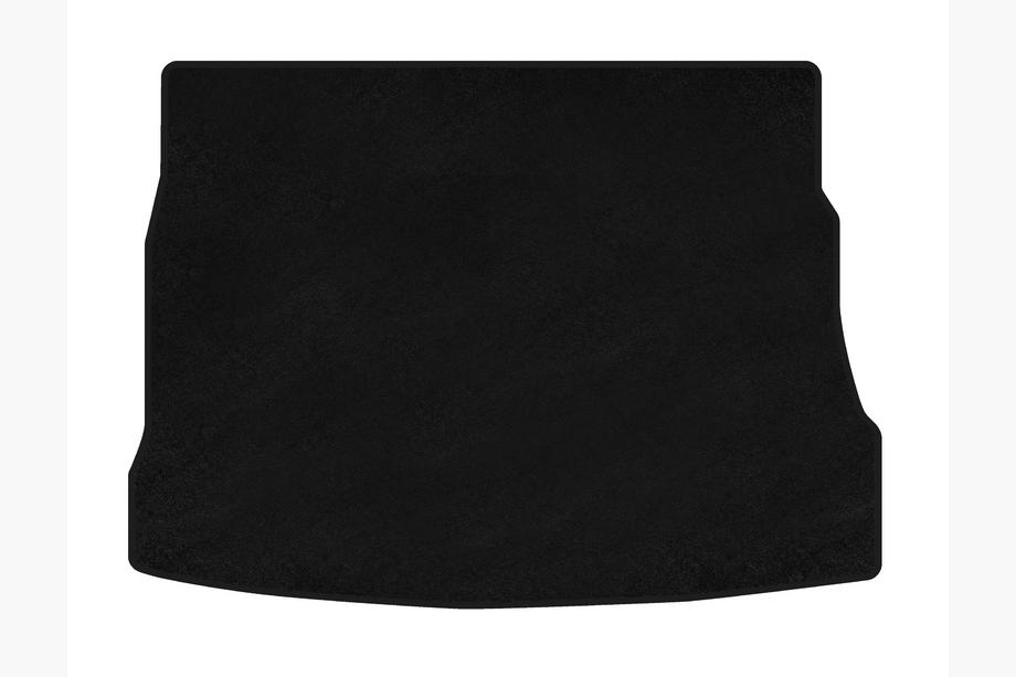 Kia Ceed 2007-2012 Trunk Mat Textile Classic (2009-2012, HB, Black) Image