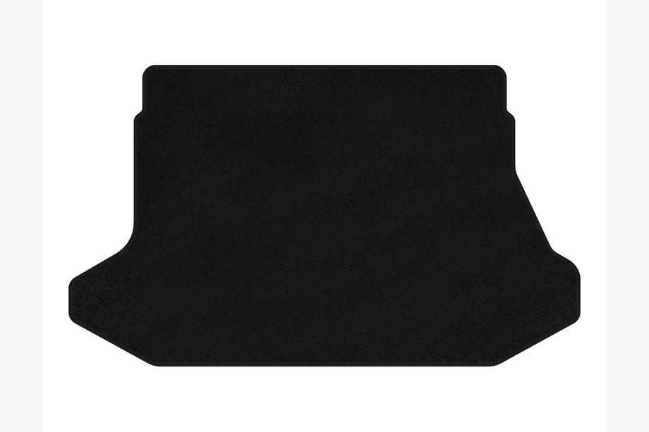 Kia Cerato 1 2004-2009 Trunk Mat Textile Classic (HB, Black) Image