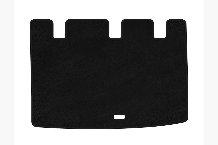 Kia Rio 2005-2011 Trunk Mat Textile Classic (HB, Black) Image