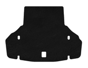 Lexus LS 2007-2017 Trunk Mat Textile Classic (2007-2009, SD, No AWD, USA, Black) photo 1