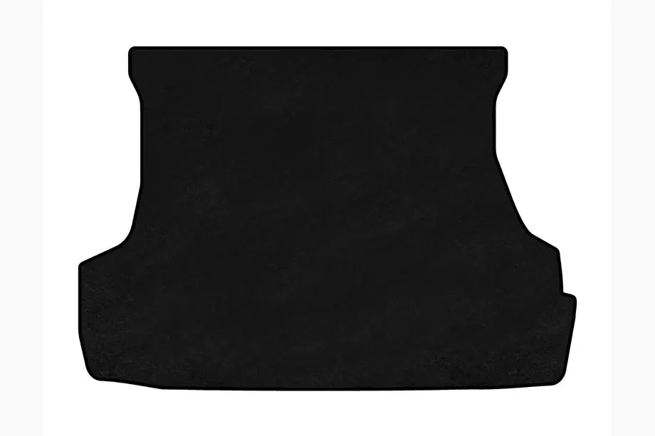 Mazda 323 1977-2003 Textile Trunk Mat Classic (HB, 5-door, Black) Image