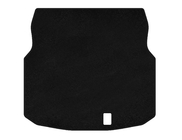 Mercedes C-class W204 2007-2015 Textile Trunk Mat Classic (Coupe, Black) photo 1