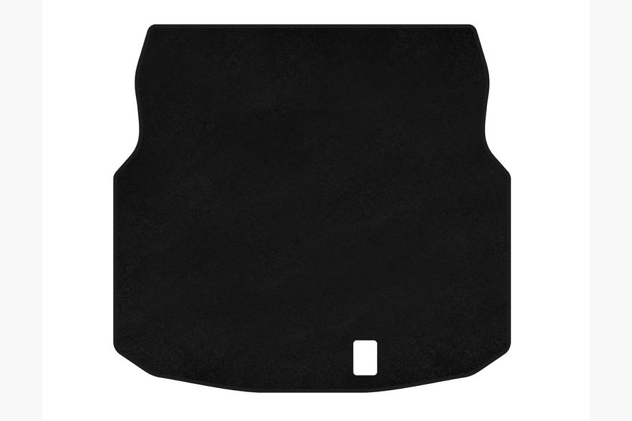 Mercedes C-class W204 2007-2015 Textile Trunk Mat Classic (Coupe, Black) Image