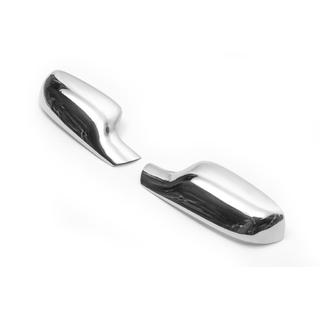 Mirror Covers (2 pcs, Stainless Steel) Renault Megane II 2004-2009 photo 4