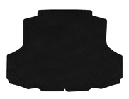 Mitsubishi Lancer 9 2004-2008 Trunk Mat Textile Classic (SD, Black) photo 1