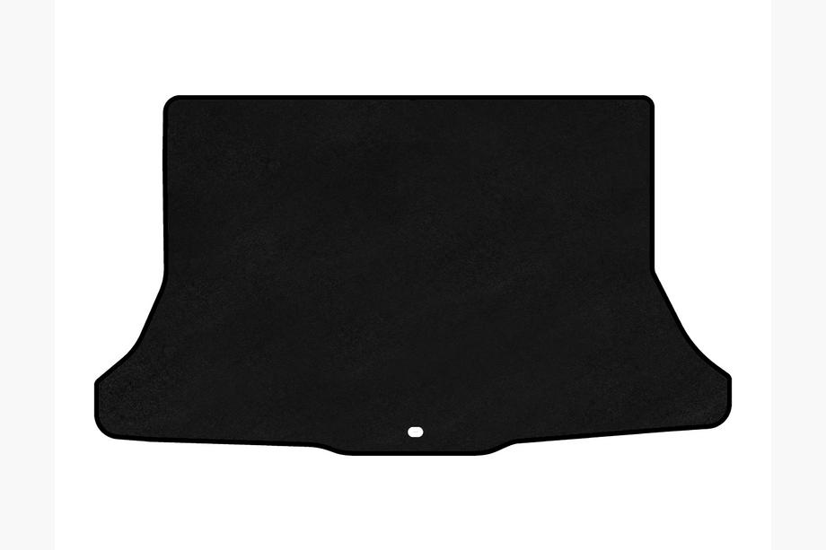 Nissan Tiida 2004-2011 Trunk Mat Textile Classic (HB, Black) Image