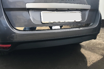 Renault Scenic/Grand 2009-2016 Trunk trim (for Grand, stainless steel) OmsaLine - Italian Stainless Steel photo 3