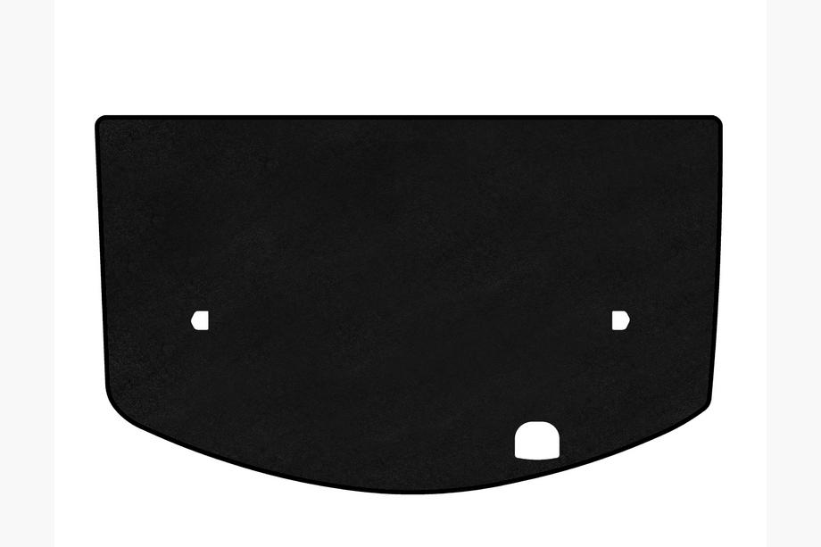 SsangYong Action 2005-2018 Trunk Mat Textile Classic (2005-2013, Black) Image