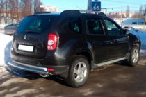 Renault Duster 2008–2017 Rear bar straight (stainless steel) photo 5