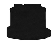 Volkswagen Polo 2010-2017 Trunk Mat Textile Classic (SD, Black) photo 1