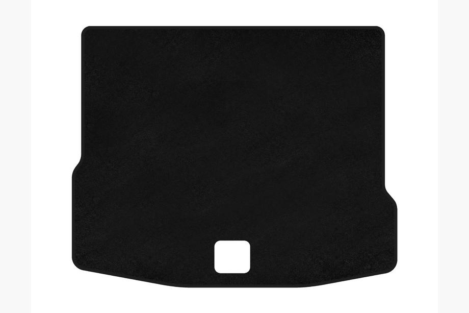Volkswagen Tiguan 2016-2023 Trunk Mat Textile Classic V1 (USA, Black) Photo 1