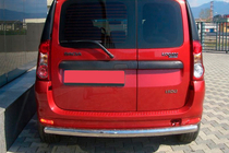Renault Logan MCV 2005-2013 Rear Bar (Stainless Steel) photo 1
