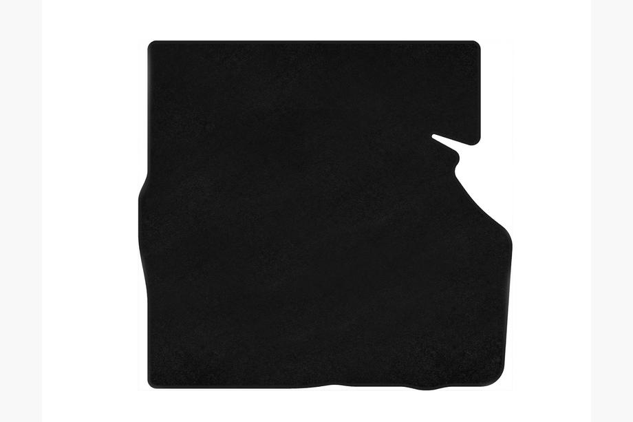 Audi 100 C3 1988-1991 Textile trunk mat Classic (1982-1991, Avant, Black) Image