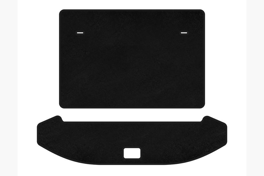 Jetour X70 2018- Trunk Mat Textile Classic (3 Rows, Black) Image