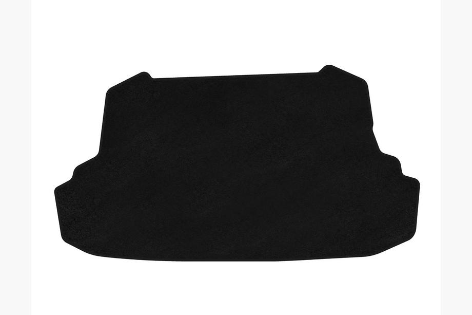 BYD F3 2013-2015 Trunk Mat Textile Classic (with cutout for gas cylinder, SD, Black) Image