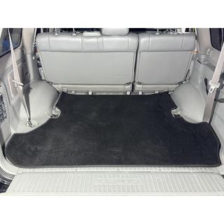 Trunk Mat Textile Classic 2 pcs Black (7 seats) Lexus LX470 1998-2007 photo 2