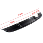 Volkswagen Golf 6 2008-2014 Rear Bumper Diffuser V1 for Base HB 2010-2013, Carbon photo 5