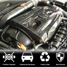 Volkswagen Golf 6 2008-2014 Engine Cover (for GTI HB 2010-2013, Carbon) photo 2