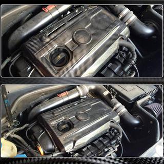 Engine Cover (for GTI HB 2010-2013, Carbon) photo 3
