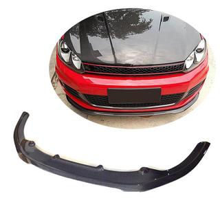 Front Bumper Lip V1 (for GTI HB 2010-2013, Carbon) photo 1