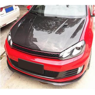 Front Bumper Lip V1 (for GTI HB 2010-2013, Carbon) photo 2