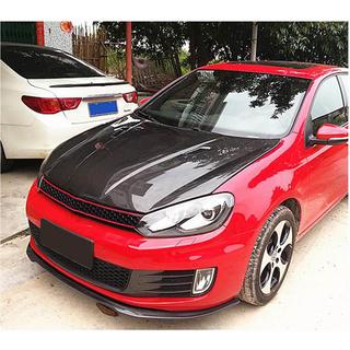 Front Bumper Lip V1 (for GTI HB 2010-2013, Carbon) photo 3