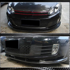 Volkswagen Golf 6 2008-2014 Front Bumper Lip V2 for GTI HB 2010-2013 Carbon photo 4