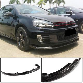Front Bumper Lip V2 for GTI HB 2010-2013 Carbon photo 1