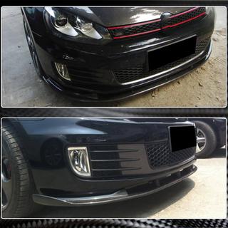 Front Bumper Lip V2 for GTI HB 2010-2013 Carbon photo 3
