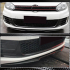 Volkswagen Golf 6 2008-2014 Front Bumper Lip V4 for GTI HB 2010-2013 Carbon photo 4