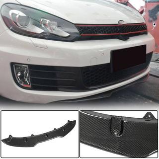 Front Bumper Lip V4 for GTI HB 2010-2013 Carbon photo 1