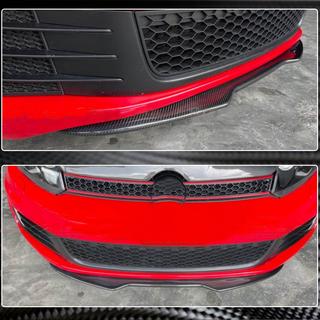 Front Bumper Lip V4 for GTI HB 2010-2013 Carbon photo 3