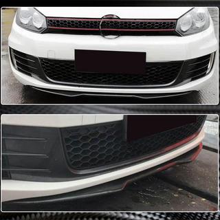 Front Bumper Lip V4 for GTI HB 2010-2013 Carbon photo 4