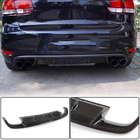 Volkswagen Golf 6 2008-2014 Rear Bumper Diffuser V1 for GTI HB 2010-2013 Carbon photo 1
