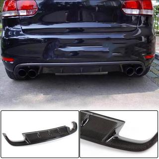 Rear Bumper Diffuser V1 for GTI HB 2010-2013 Carbon photo 1