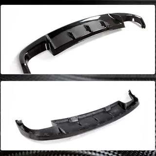 Rear Bumper Diffuser V1 for GTI HB 2010-2013 Carbon Volkswagen Golf 6 2008-2014 photo 3