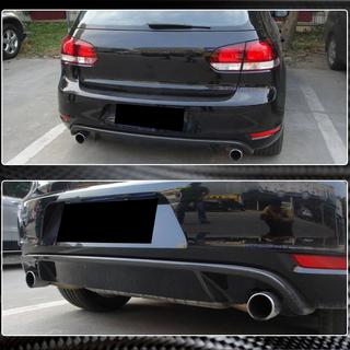 Rear Bumper Diffuser V2 for GTI HB 2010-2013, Carbon photo 3