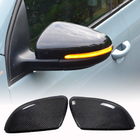 Volkswagen Golf 6 2008-2014 Mirror Covers (for HB 2010-2013, Carbon) photo 1