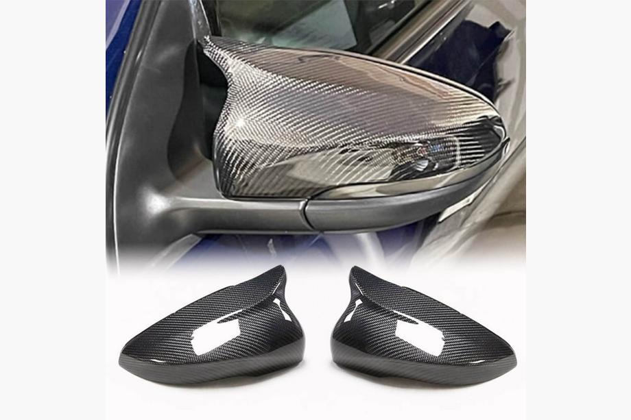 Volkswagen Golf 6 2008-2014 Mirror Covers V2 (for HB 2010-2013, Carbon) Image