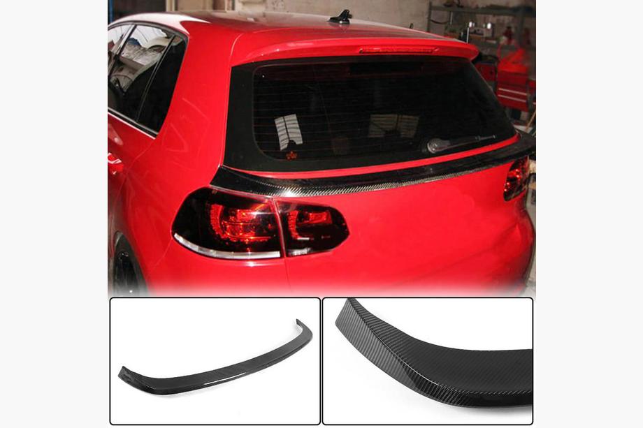 Volkswagen Golf 6 2008-2014 Lower Spoiler (for GTI/R HB 2010-2013, Carbon) Image