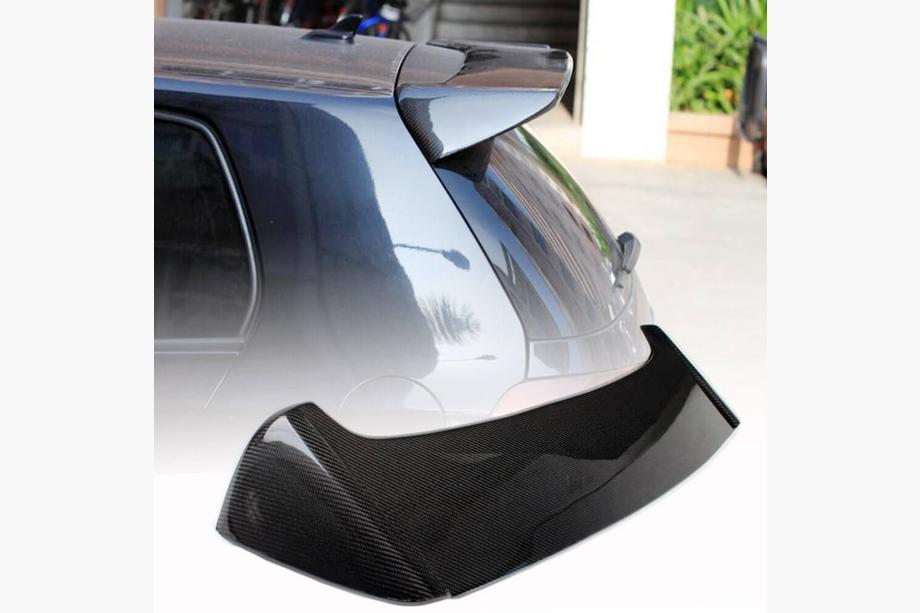 Volkswagen Golf 6 2008-2014 Spoiler V3 (for GTI/R HB 2010-2013, Carbon) Image