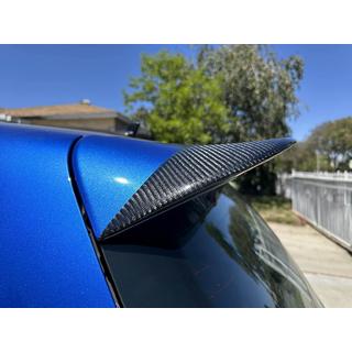 Spoiler V4 (for GTI/R HB 2010-2013, Carbon) photo 3