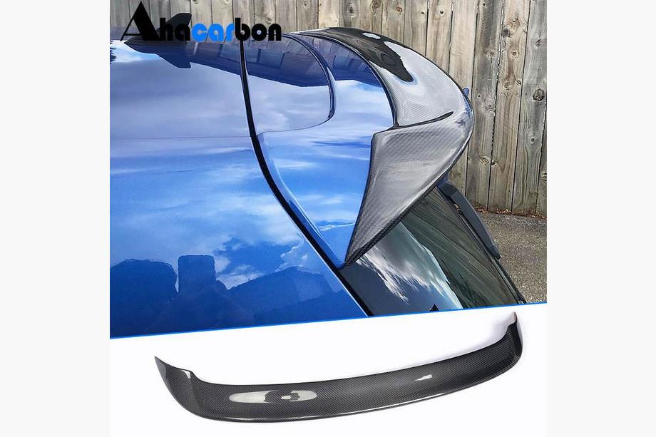 Volkswagen Golf 6 2008-2014 Spoiler V4 (for GTI/R HB 2010-2013, Carbon) Image