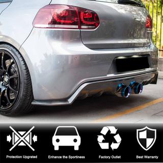 Rear Bumper Diffuser V1 for R/R20 HB 2010-2013 Carbon photo 2
