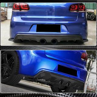 Rear Bumper Diffuser V1 for R/R20 HB 2010-2013 Carbon photo 3