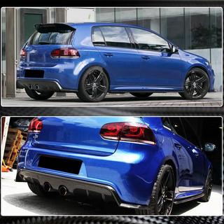 Rear Bumper Diffuser V1 for R/R20 HB 2010-2013 Carbon photo 4