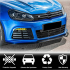 Volkswagen Golf 6 2008-2014 Front Bumper Lip V1 for R HB 2010-2013, Carbon photo 2
