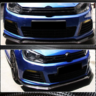 Volkswagen Golf 6 2008-2014 Front Bumper Lip V1 for R HB 2010-2013, Carbon photo 3